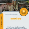 Apostila Professor de Educação Básica II Língua Portuguesa Prefeitura de Miraí MG 2025