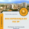 Apostila Professor de Educação Especial Prefeitura de Boa Esperança do Sul SP 2025