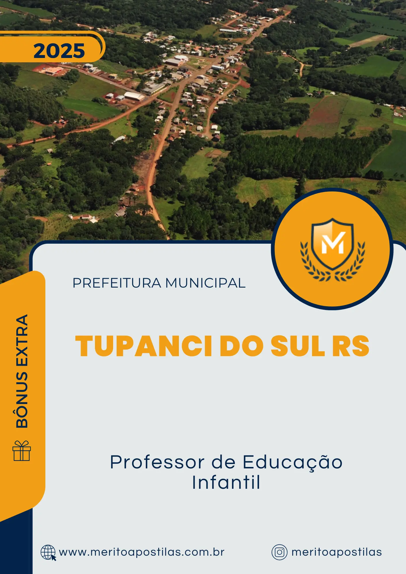 Apostila Professor de Educação Infantil Prefeitura de Tupanci do Sul RS 2025