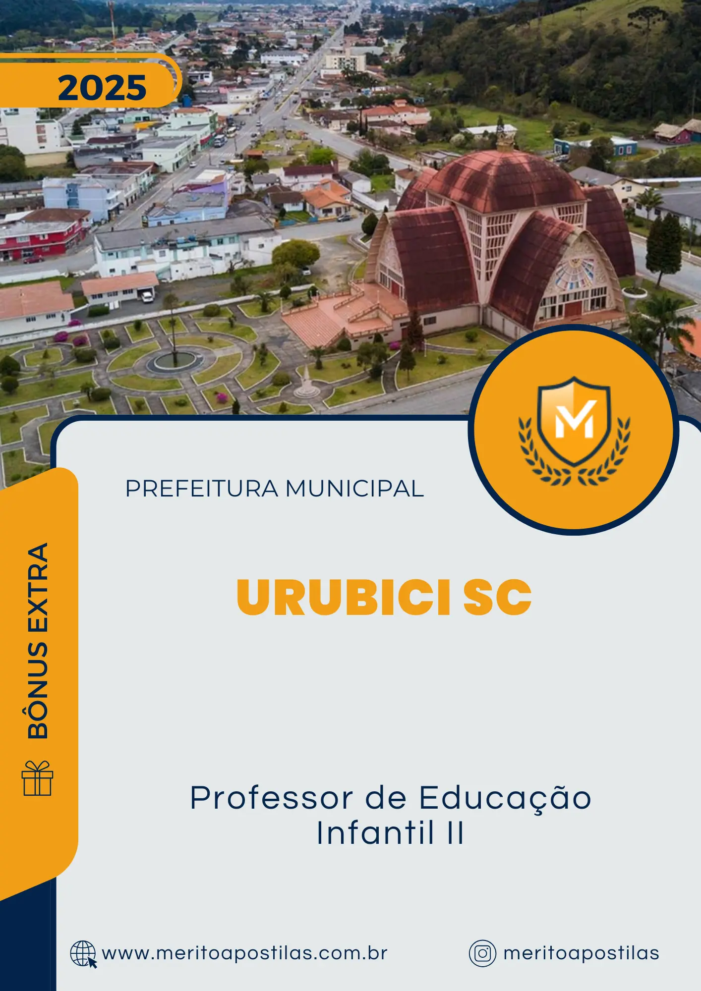 Apostila Professor de Educação Infantil II Prefeitura de Urubici SC 2025