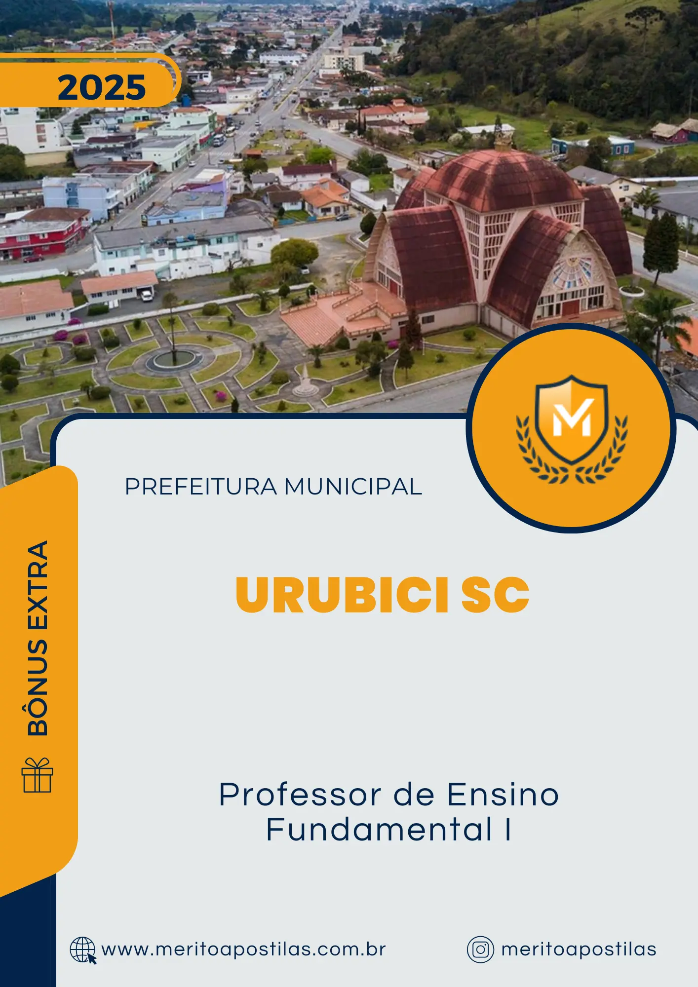 Apostila Professor de Ensino Fundamental I Prefeitura de Urubici SC 2025