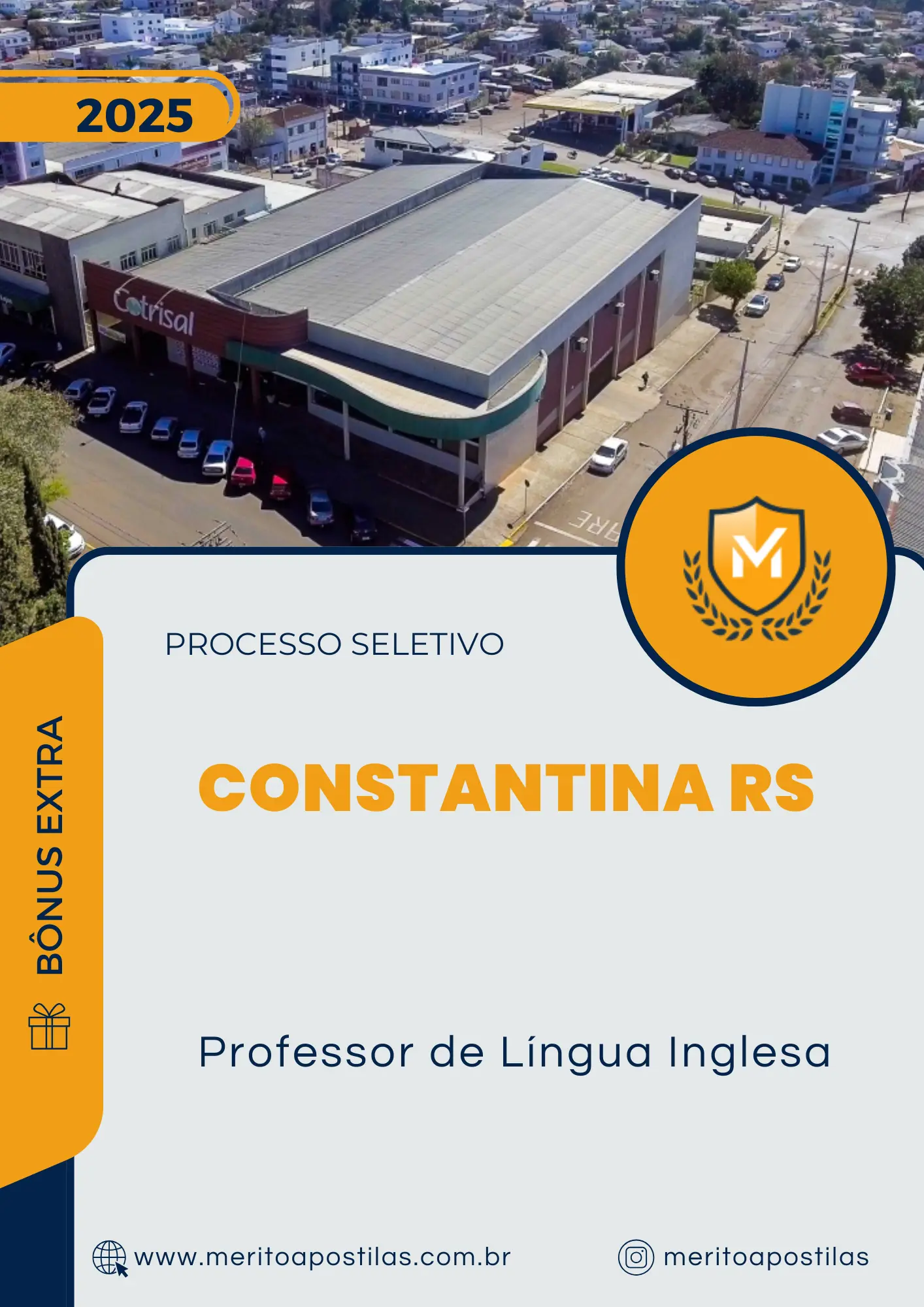 Apostila Professor de Língua Inglesa Processo Seletivo de Constantina RS 2025