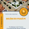 Apostila Professor do Ensino Fundamental Anos Iniciais Prefeitura de Belém do Piauí PI 2025
