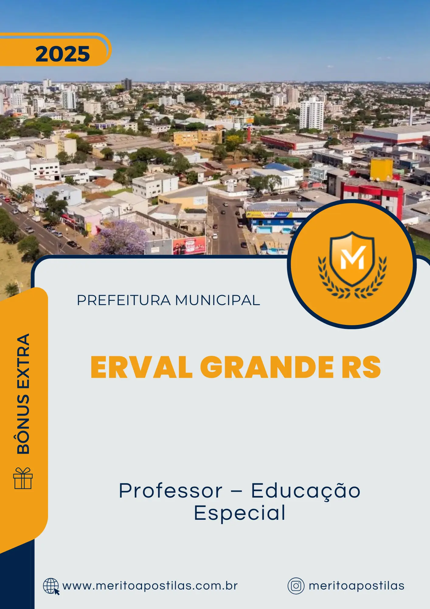 Apostila Professor Educação Especial Prefeitura de Erval Grande RS 2025