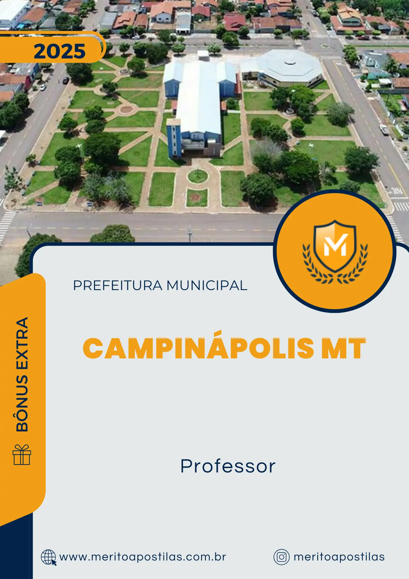 Apostila Professor Prefeitura de Campinápolis MT 2025