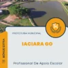 Apostila Profissional De Apoio Escolar Prefeitura de Iaciara GO 2025