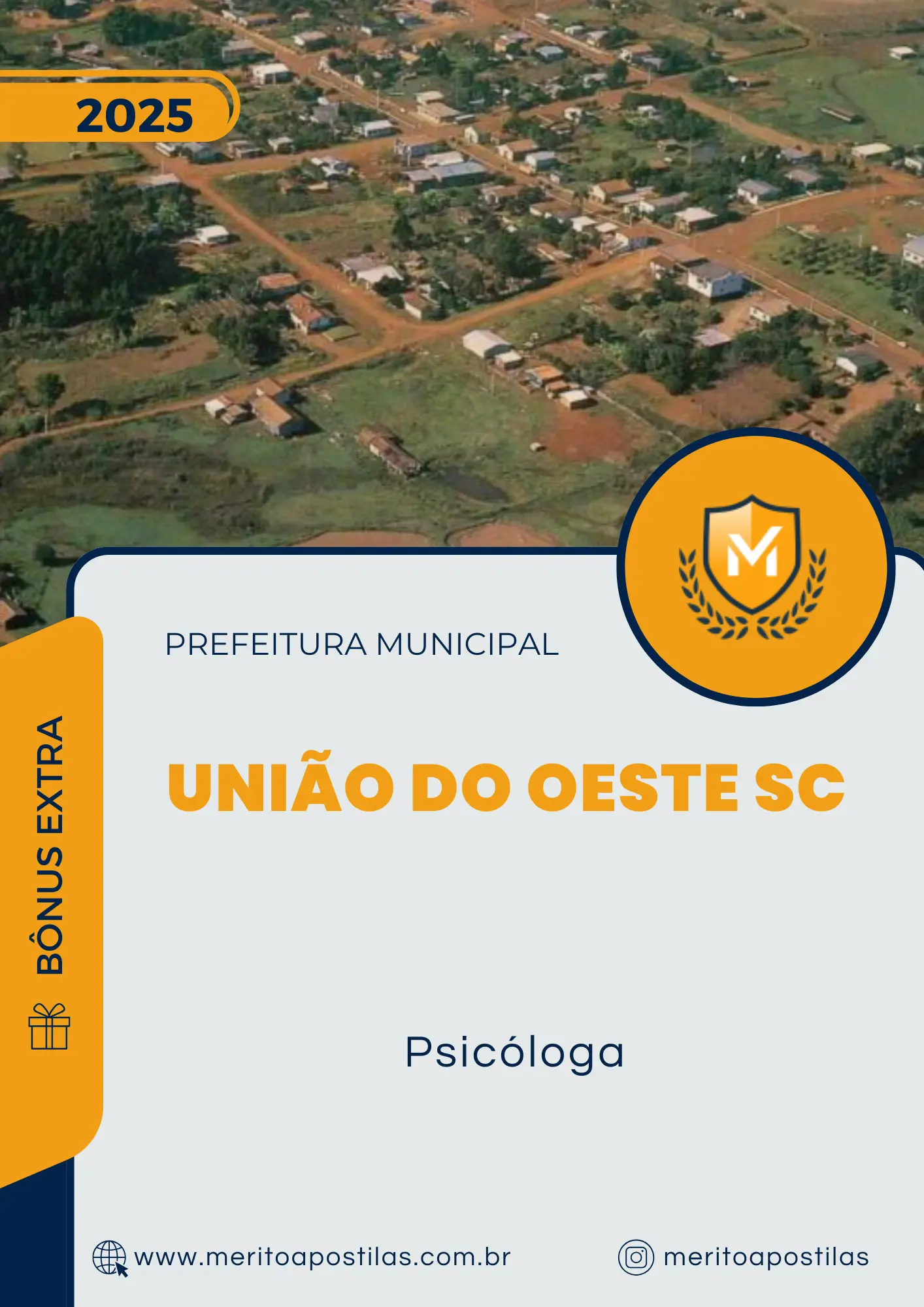 Apostila Psicóloga Prefeitura de União do Oeste SC 2025