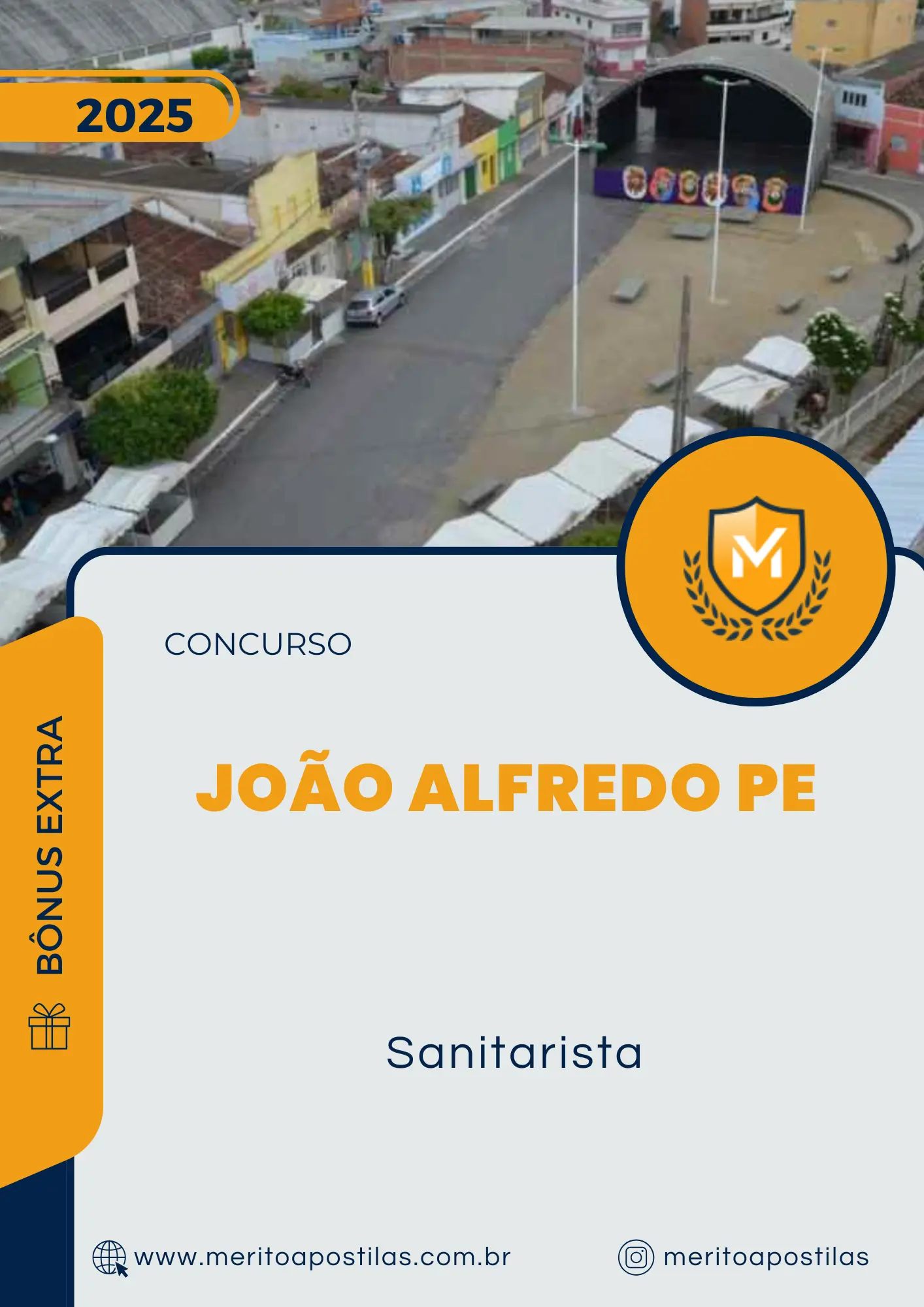 Apostila Sanitarista Concurso João Alfredo PE 2025