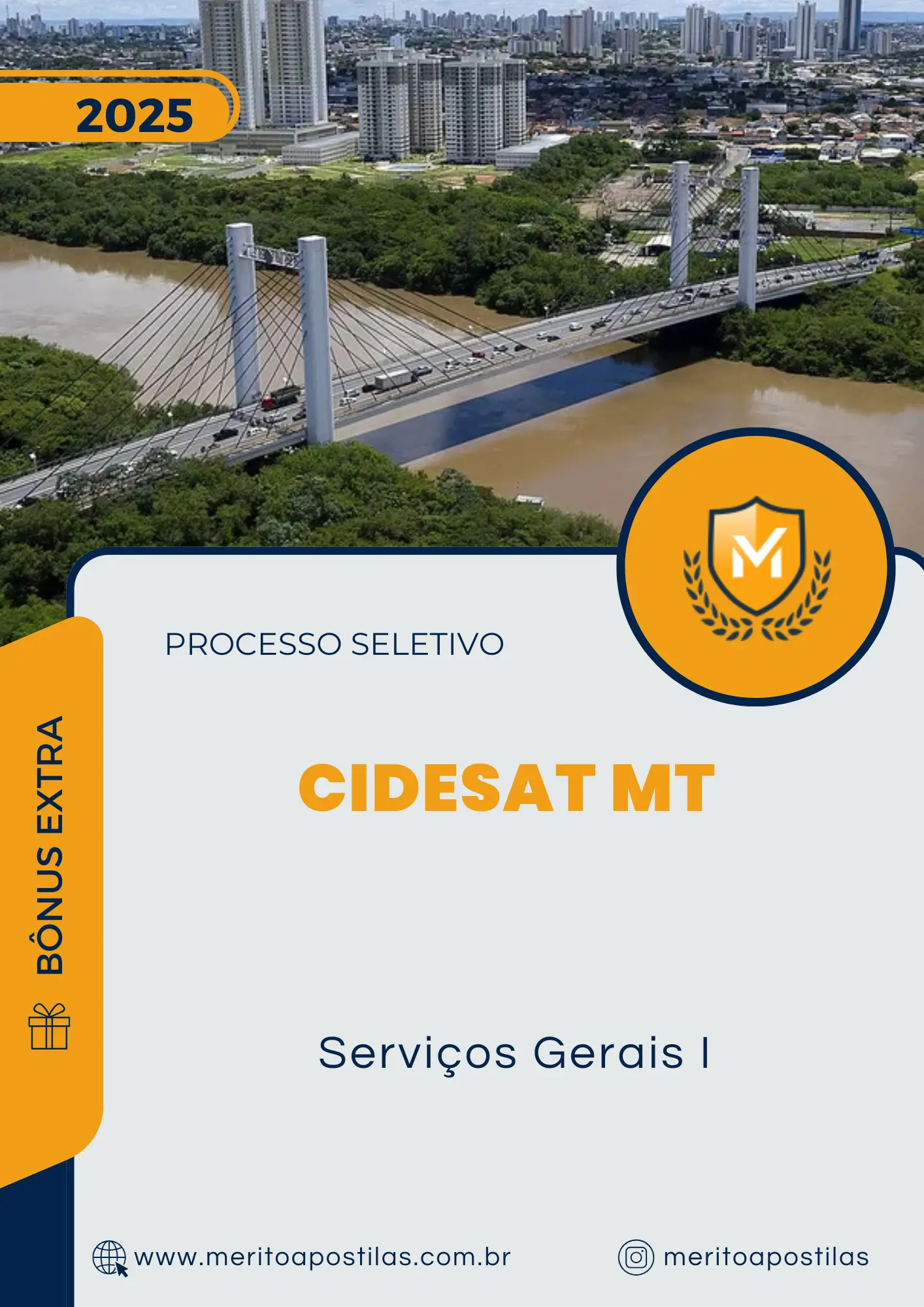 Apostila Serviços Gerais I Processo Seletivo CIDESAT MT 2025