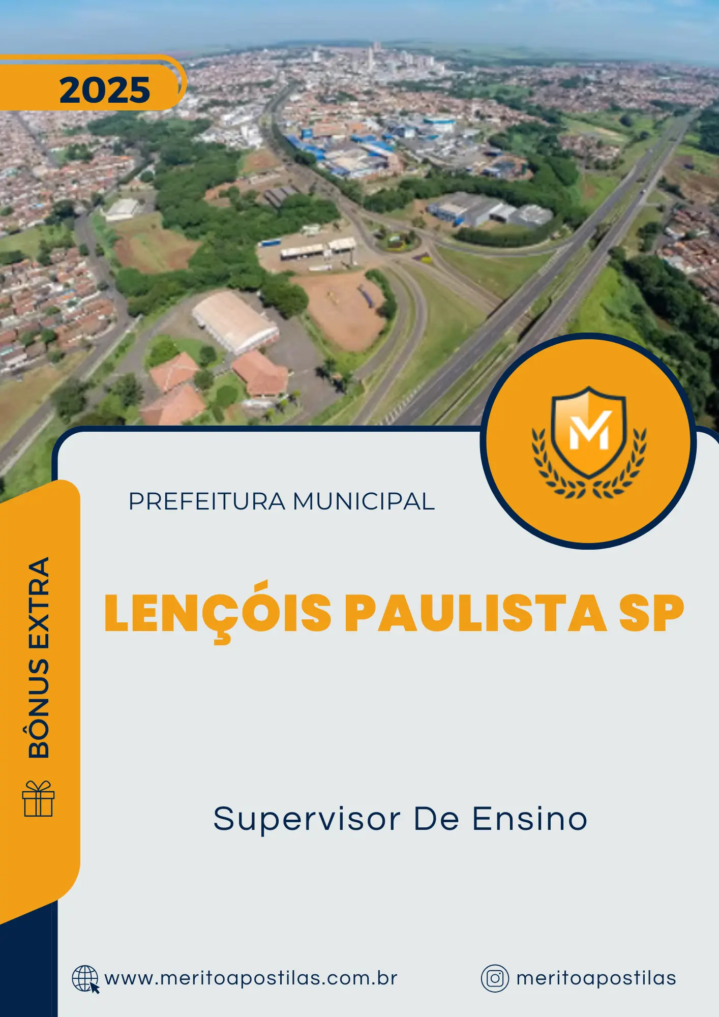 Apostila Supervisor De Ensino Prefeitura de Lençóis Paulista SP 2025