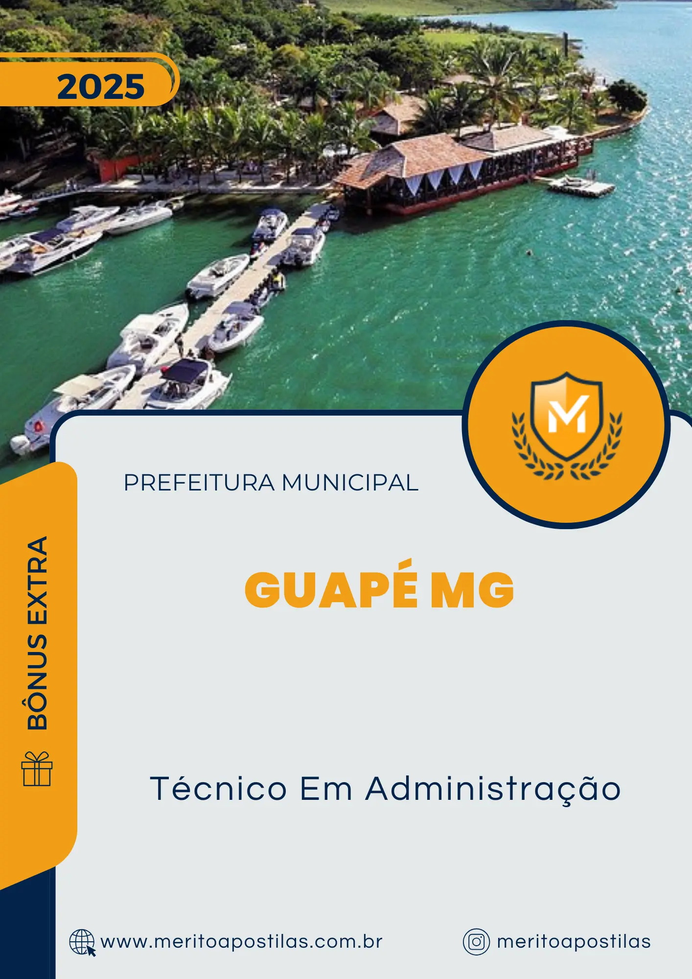 Apostila Técnico Em Administração Prefeitura de Guapé MG 2025