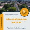 Apostila Técnico Em Enfermagem Prefeitura de São José da Bela Vista SP 2025