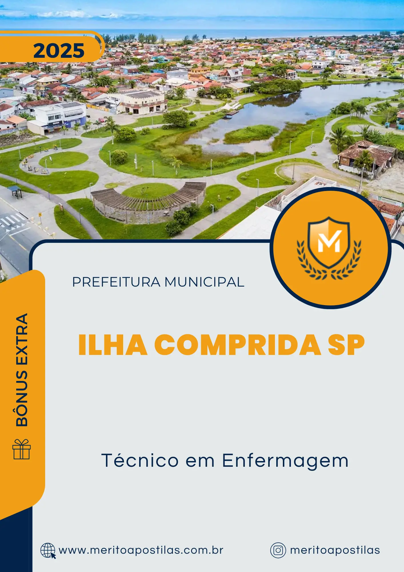 Apostila Técnico em Enfermagem Prefeitura de Ilha Comprida SP 2025