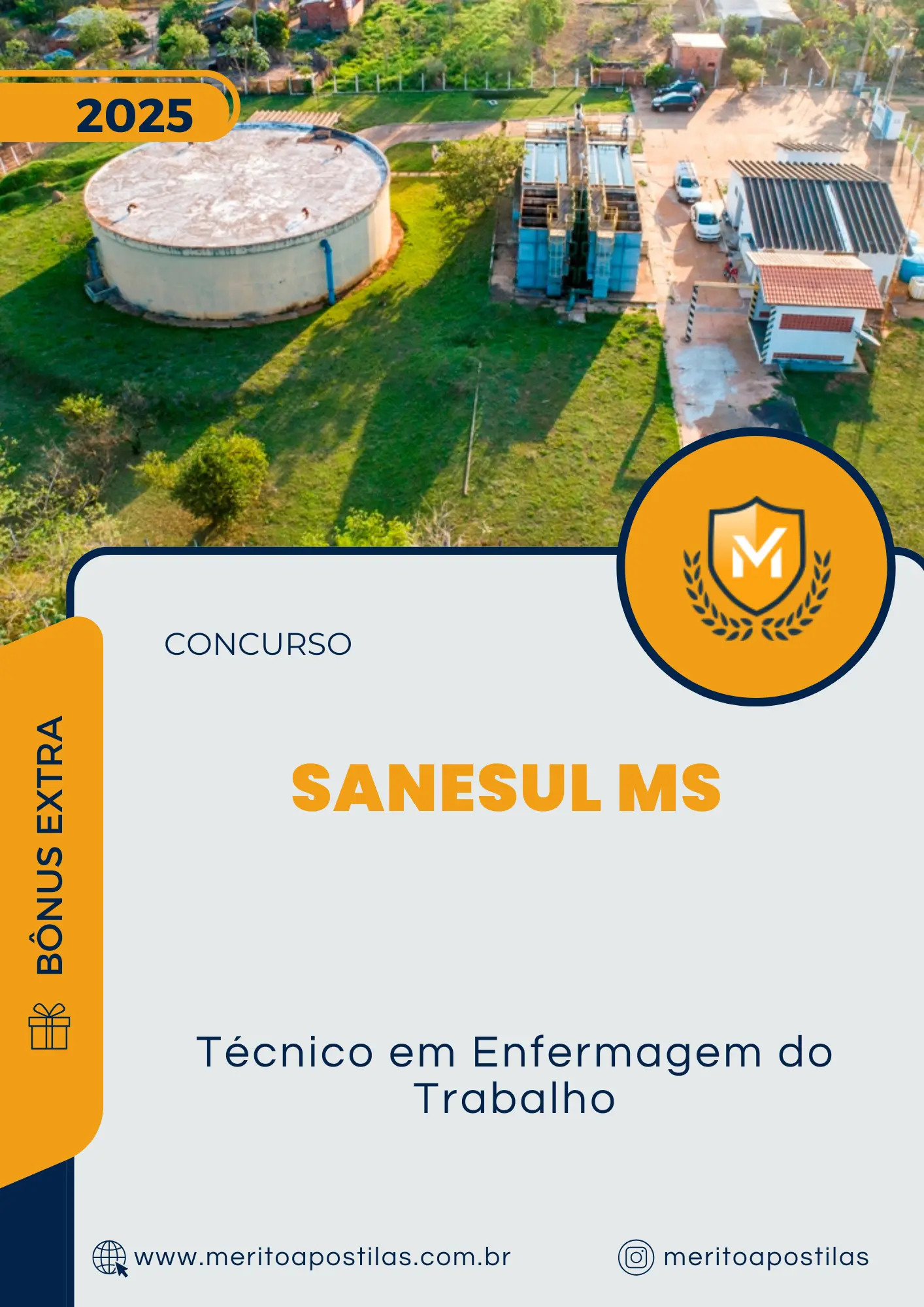 Apostila Técnico em Enfermagem do Trabalho Concurso SANESUL MS 2025
