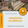 Apostila Terapeuta Ocupacional Prefeitura de Araçoiaba da Serra SP 2025