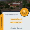 Apostila Zelador Escolar Prefeitura de Simplício Mendes PI 2025