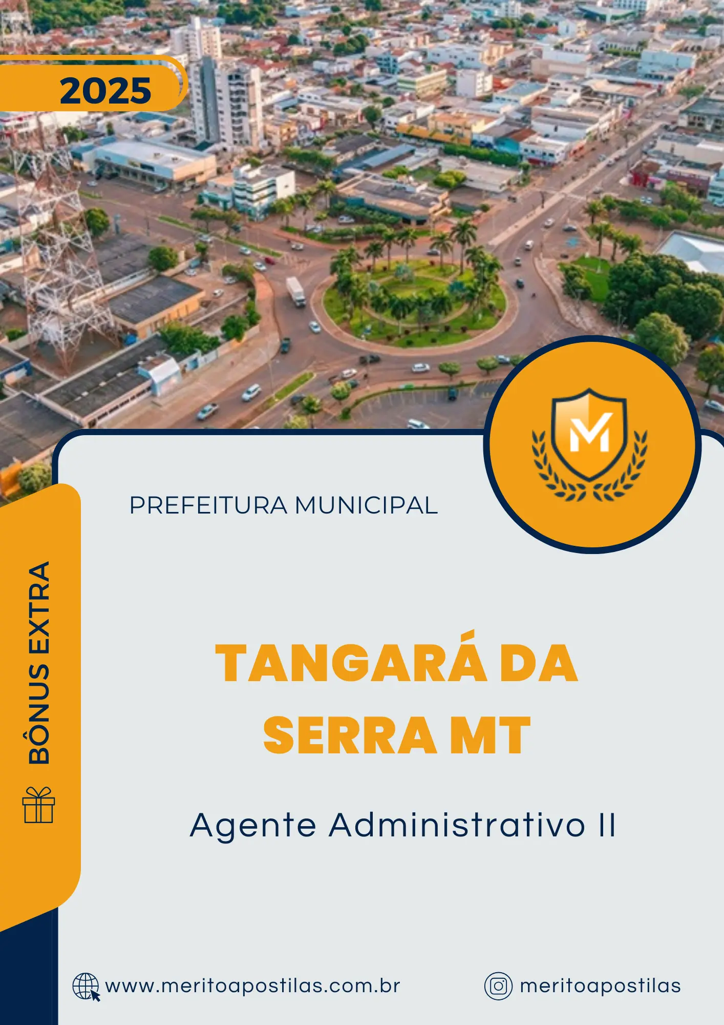 Apostila Agente Administrativo II Prefeitura de Tangará da Serra MT 2025