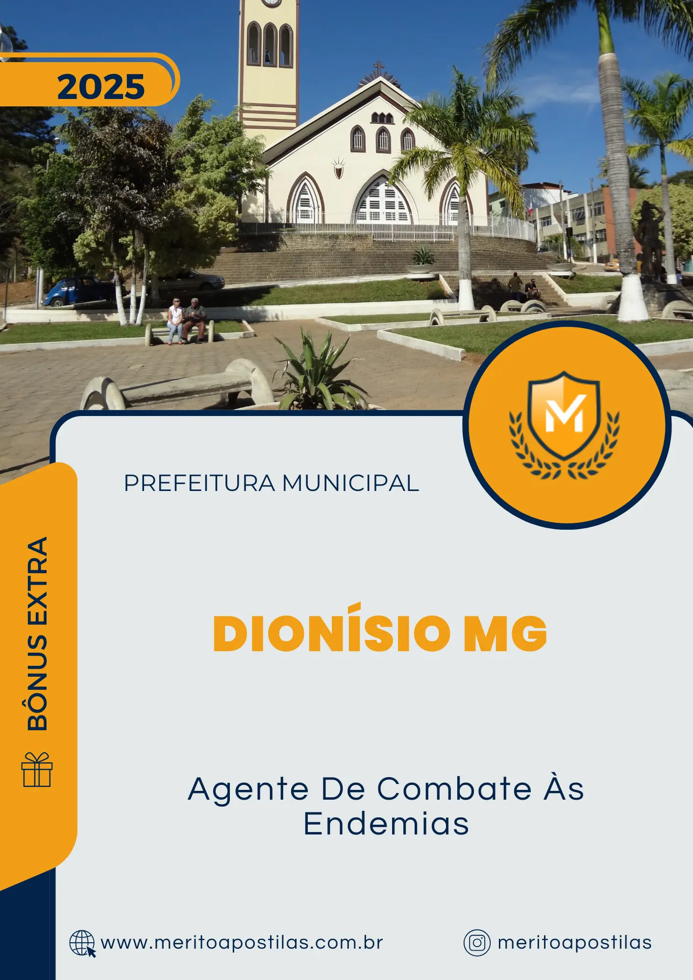 Apostila Agente De Combate Às Endemias Prefeitura de Dionísio MG 2025