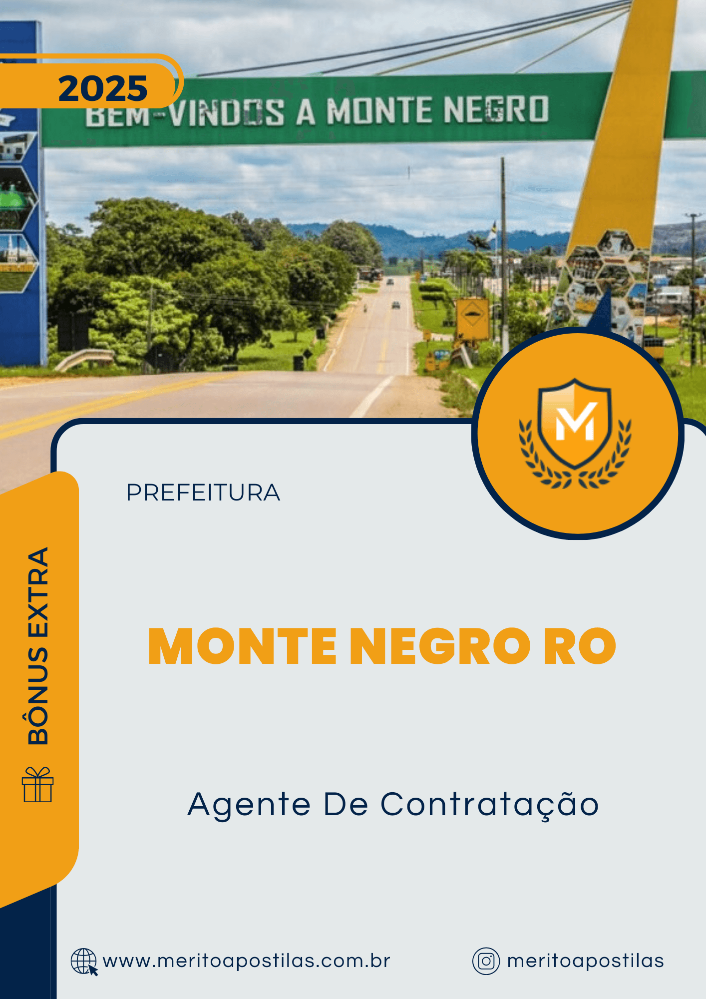 Apostila Agente De Contratação Concurso Prefeitura Monte Negro RO 2025
