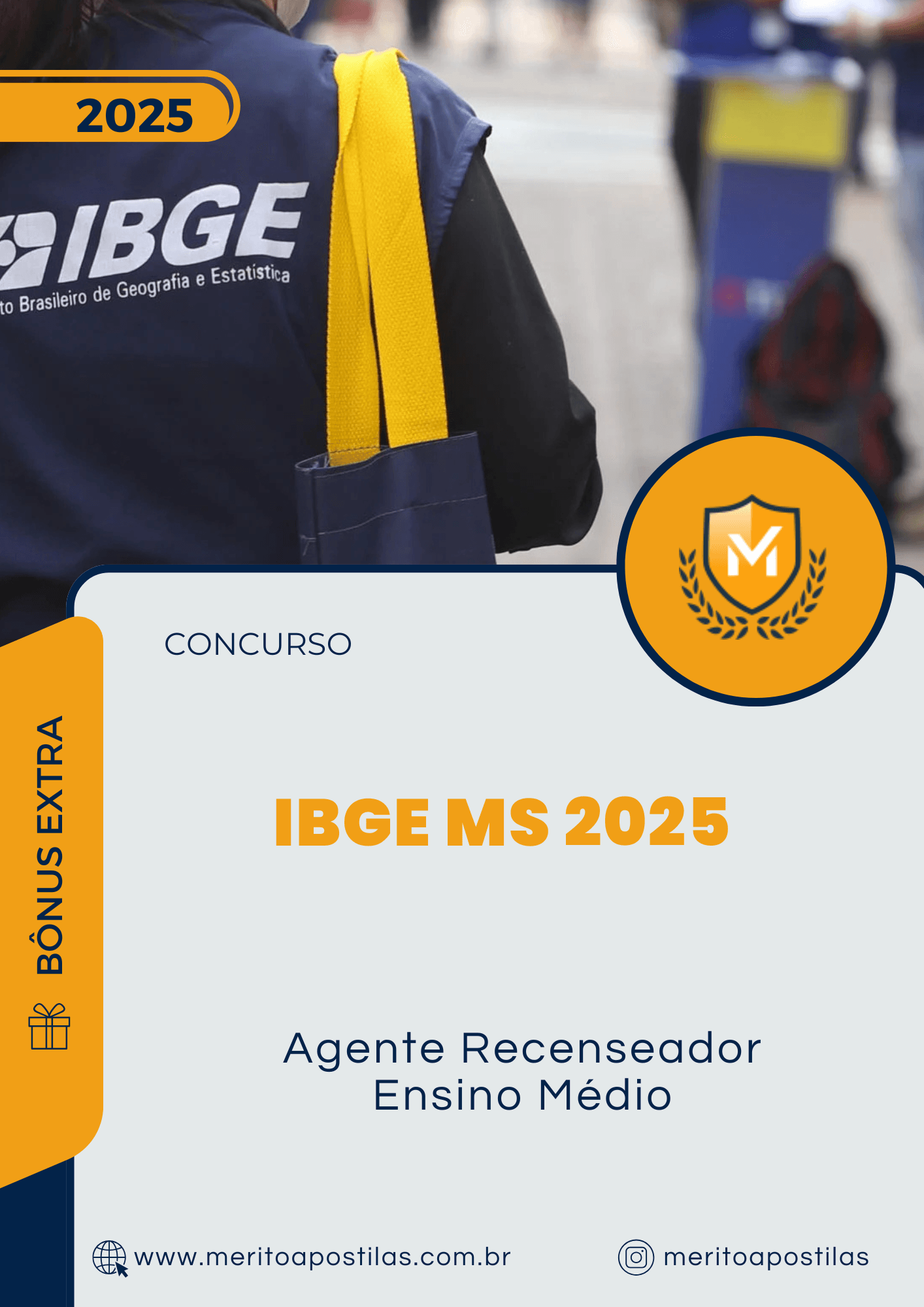 Apostila Agente Recenseador Ensino Médio Concurso IBGE 2025