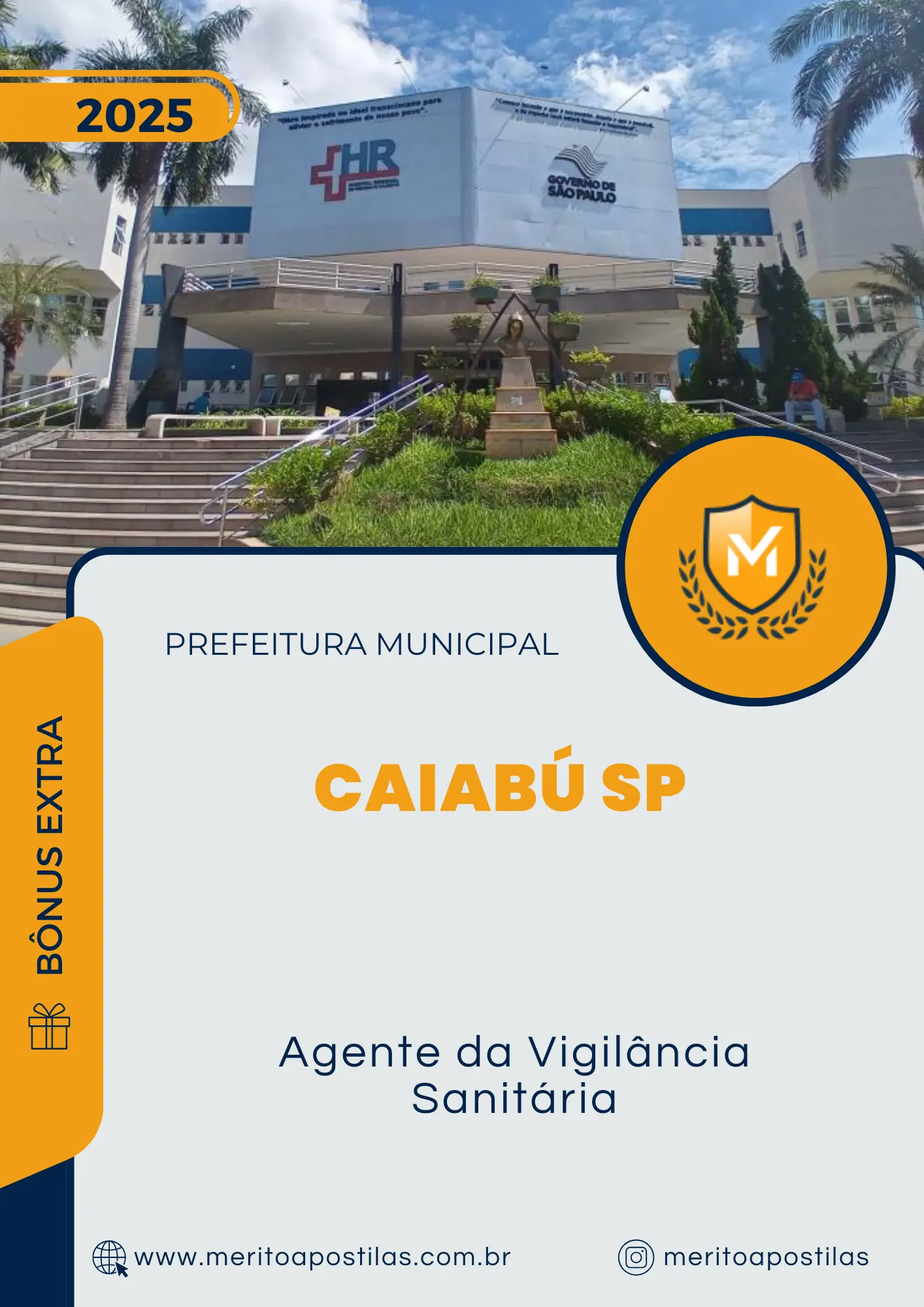 Apostila Agente da Vigilância Sanitária Prefeitura de Caiabú SP 2025