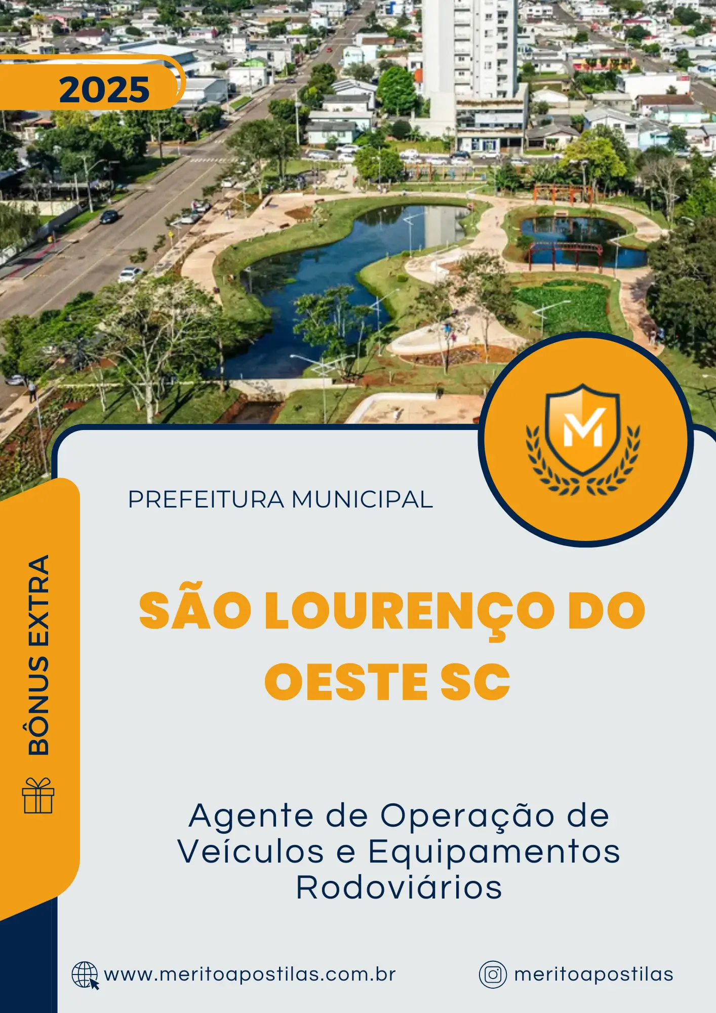 Apostila Agente de Operação de Veículos e Equipamentos Rodoviários Prefeitura de São Lourenço do Oeste SC 2025