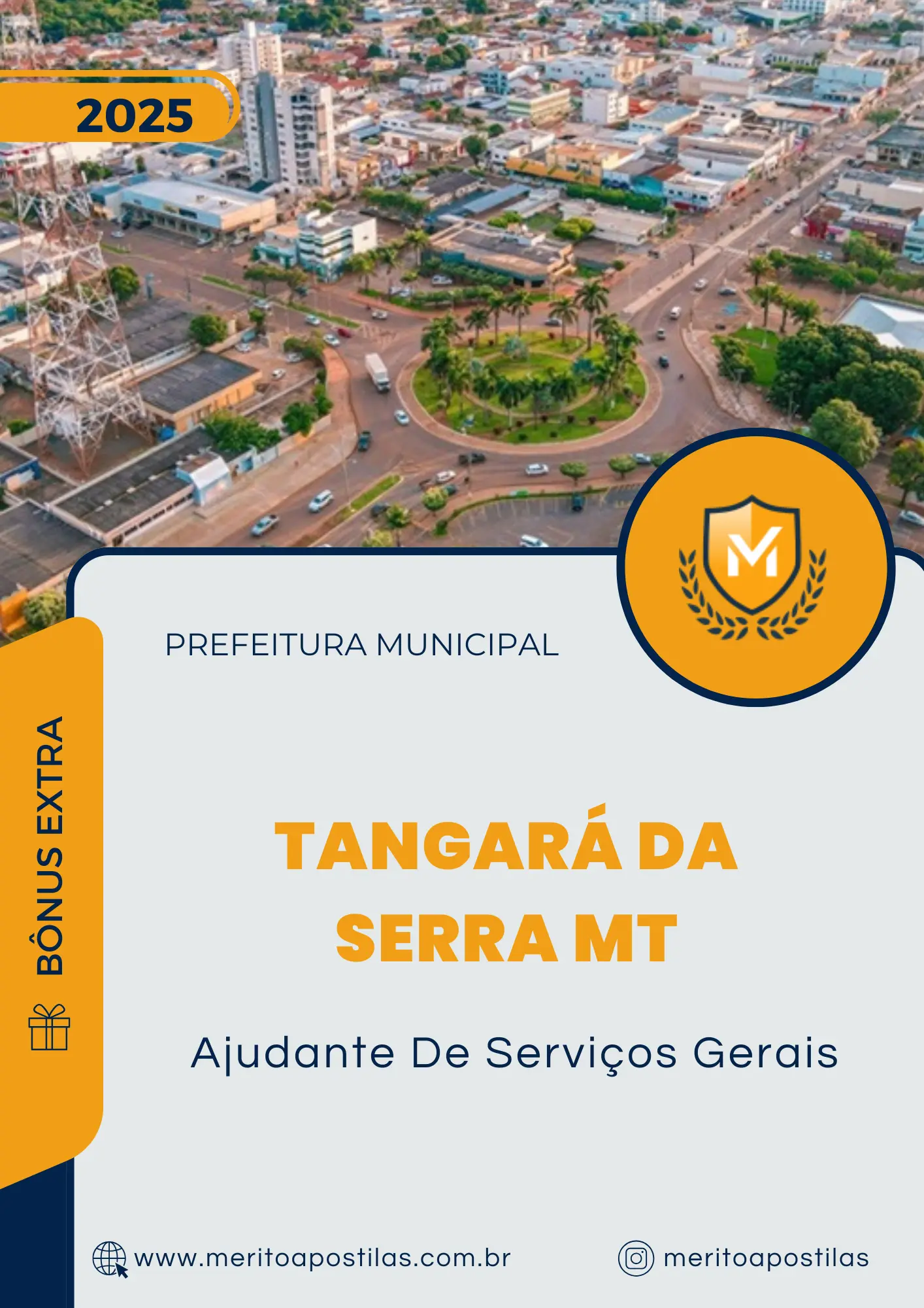 Apostila Ajudante De Serviços Gerais Prefeitura de Tangará da Serra MT 2025