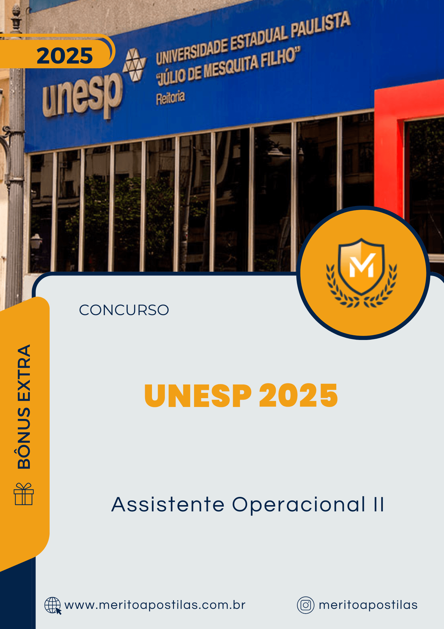 Apostila Assistente Operacional II Concurso UNESP 2025