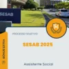Apostila Assistente Social Processo Seletivo SESAB 2025