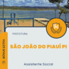 Apostila Assistente Social Prefeitura de São João do Piauí PI 2025