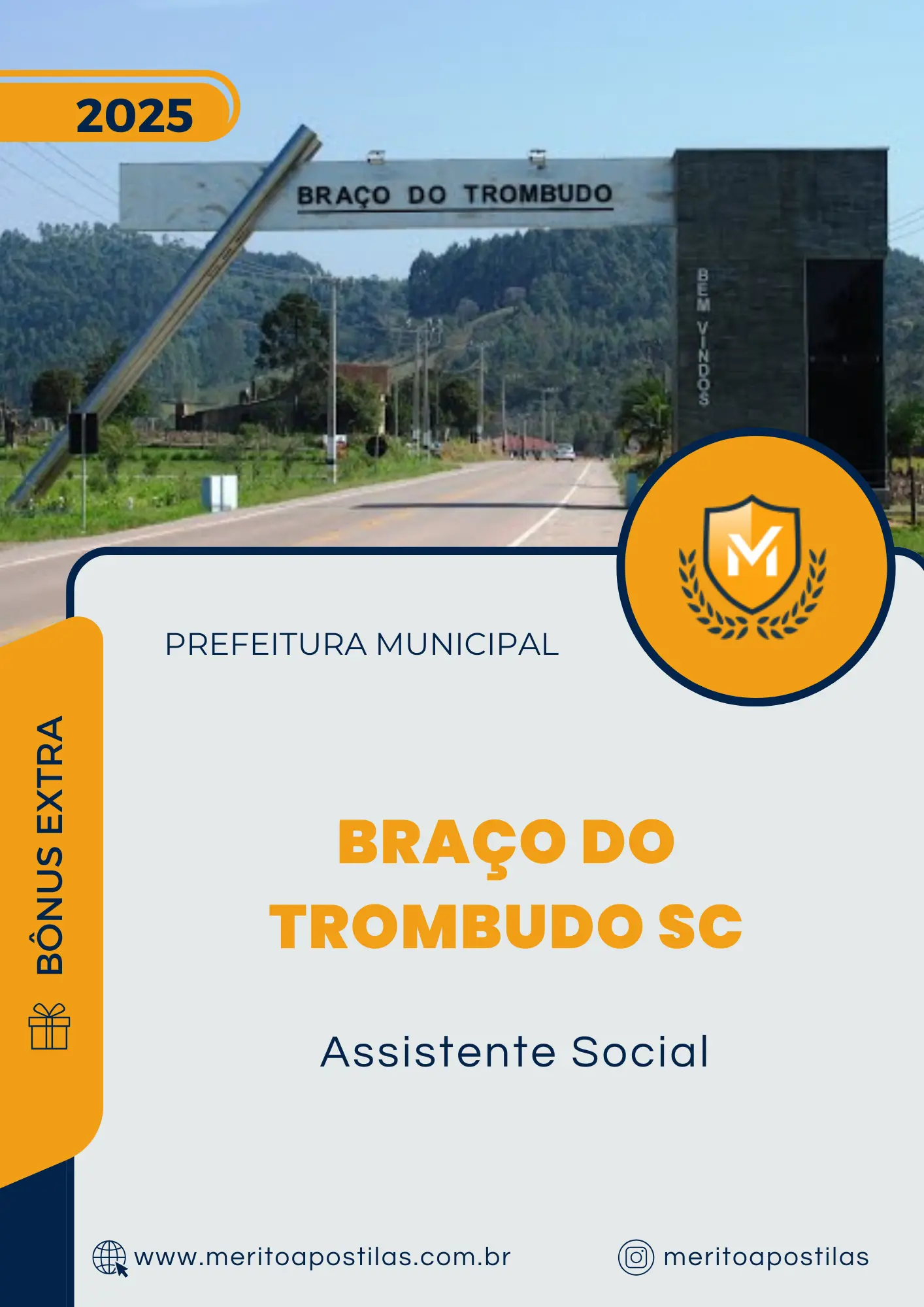 Apostila Assistente Social Prefeitura de Braço do Trombudo SC 2025