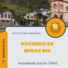 Apostila Assistente Social CRAS Prefeitura de Rochedo de Minas MG 2025