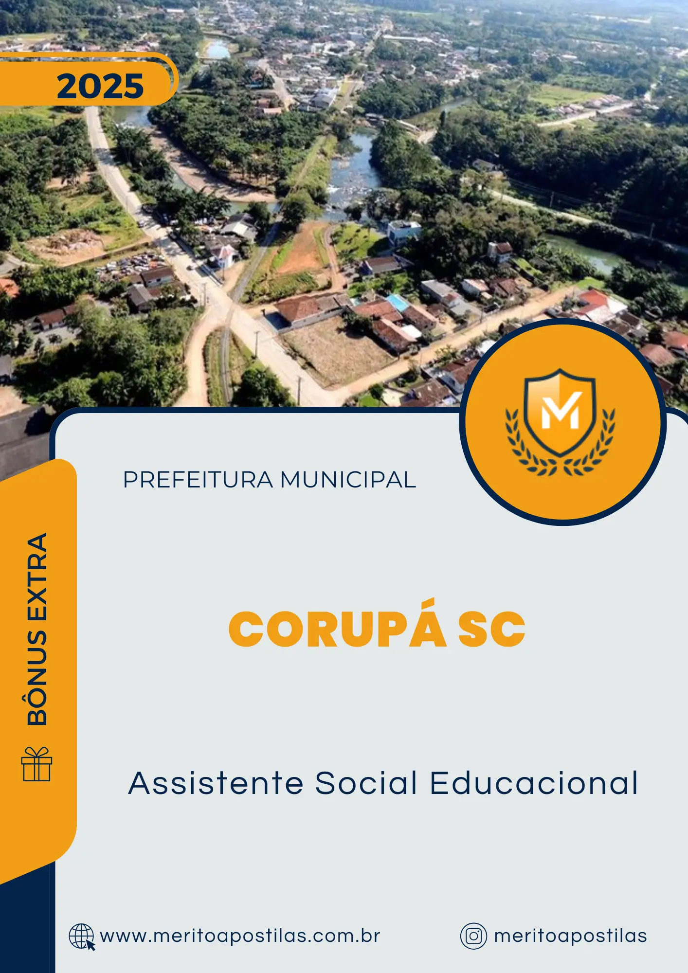Apostila Assistente Social Educacional Prefeitura de Corupá SC 2025