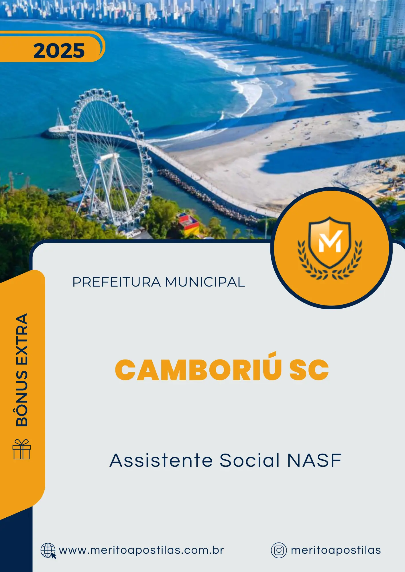 Apostila Assistente Social NASF Prefeitura de Camboriú SC 2025
