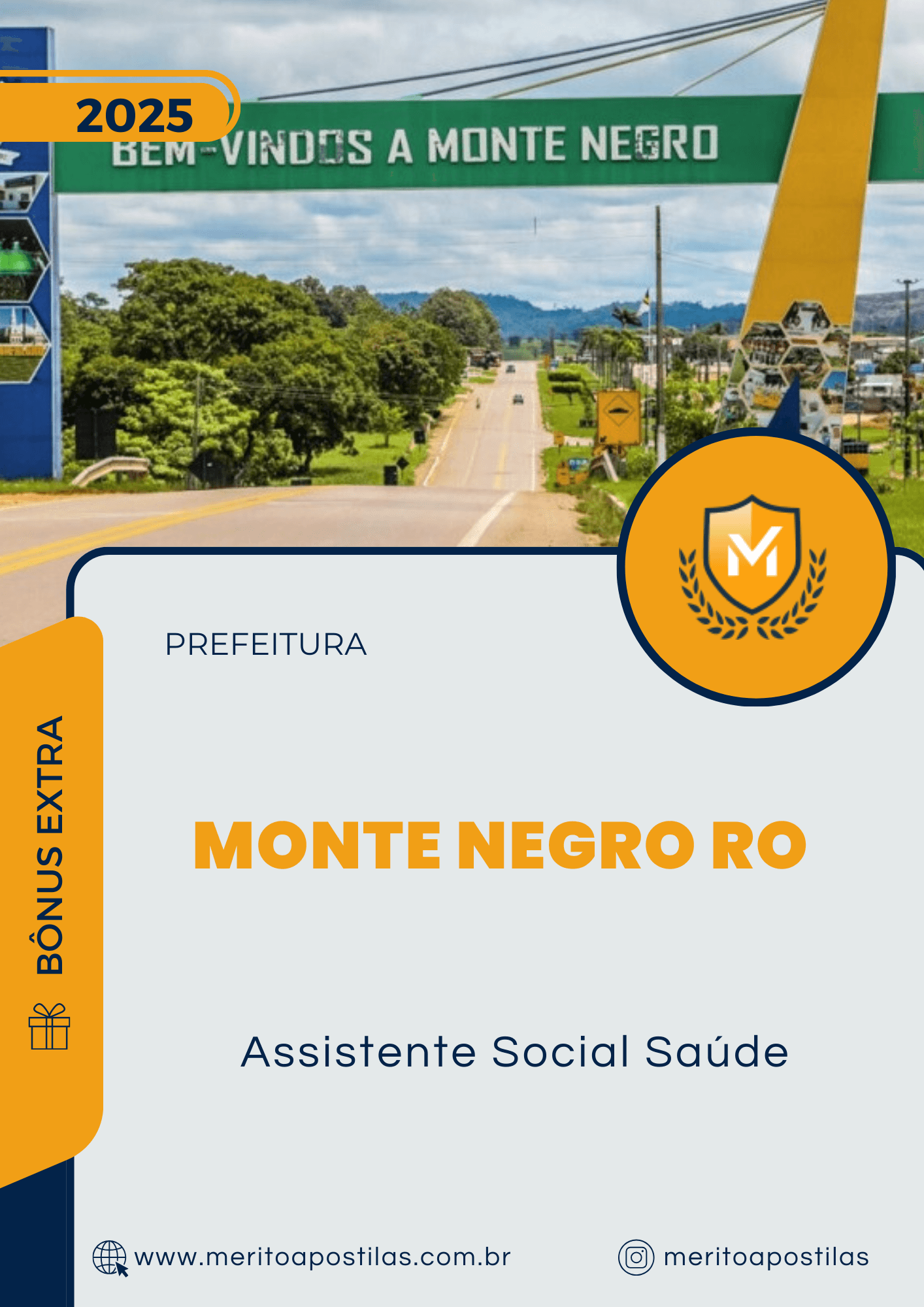 Apostila Assistente Social Saúde Concurso Prefeitura Monte Negro RO 2025