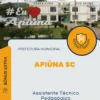 Apostila Assistente Técnico Pedagógico Prefeitura de Apiúna SC 2025