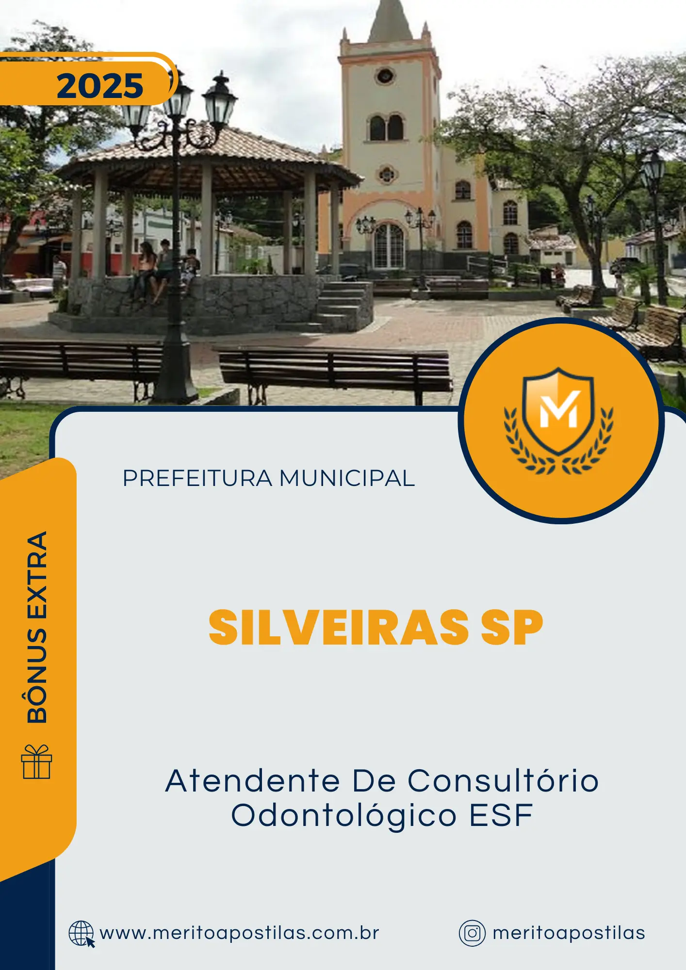 Apostila Atendente De Consultório Odontológico ESF Prefeitura de Silveiras SP 2025