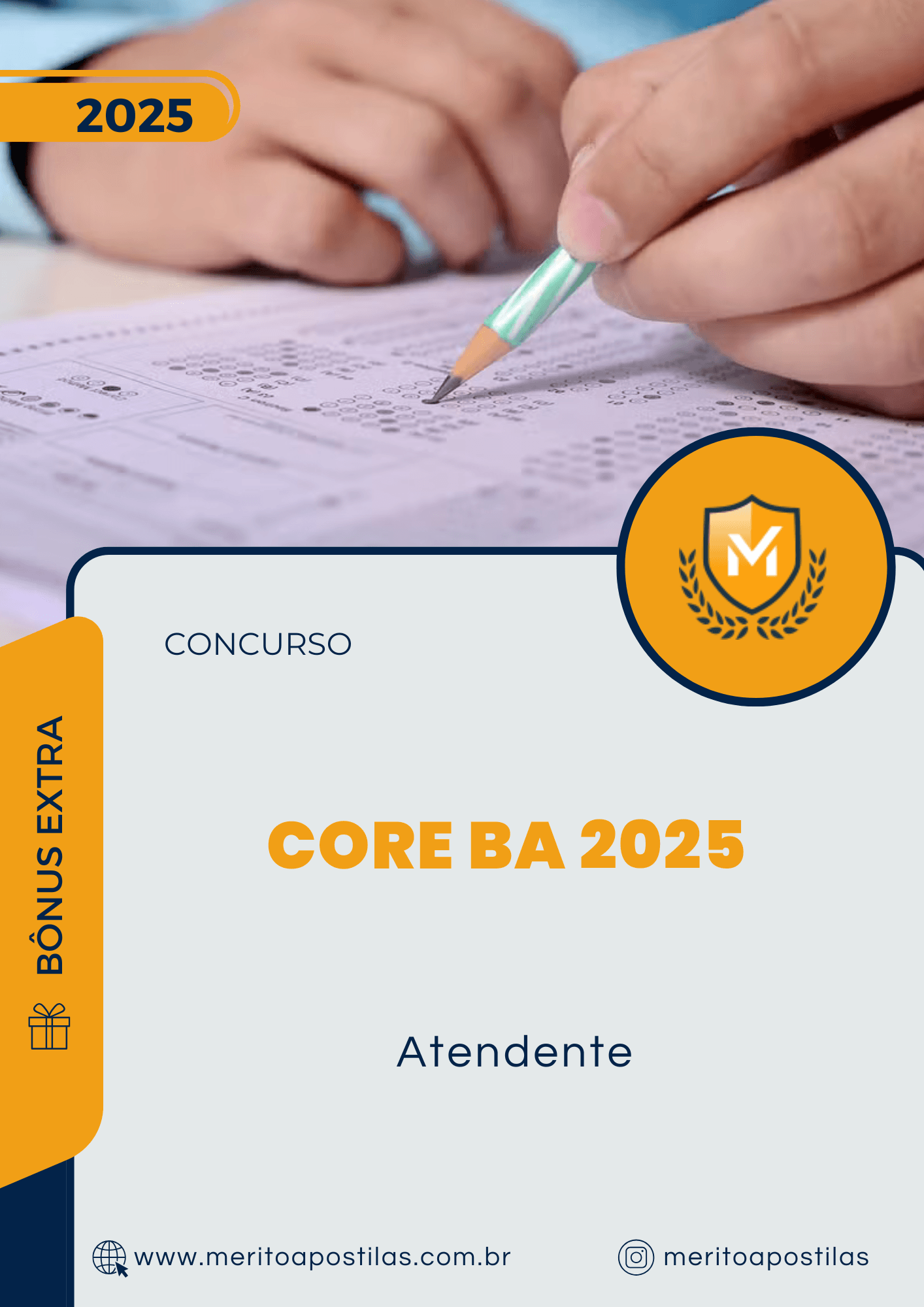 Apostila Atendente Concurso CORE BA 2025