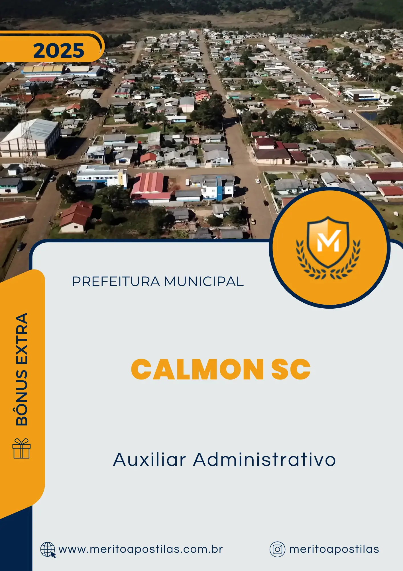Apostila Auxiliar Administrativo Prefeitura de Calmon SC 2025