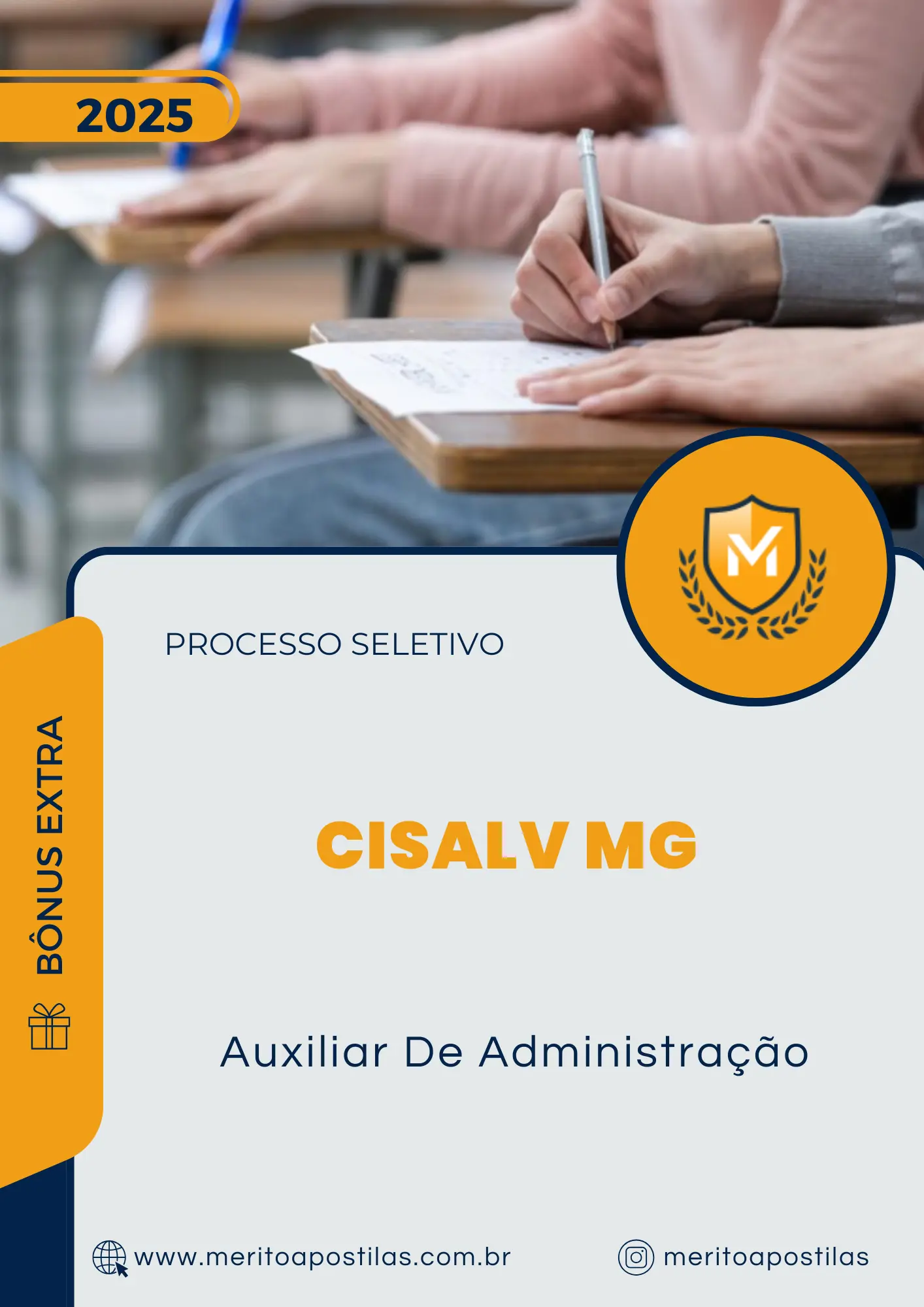 Apostila Auxiliar De Administração Processo Seletivo CISALV MG 2025