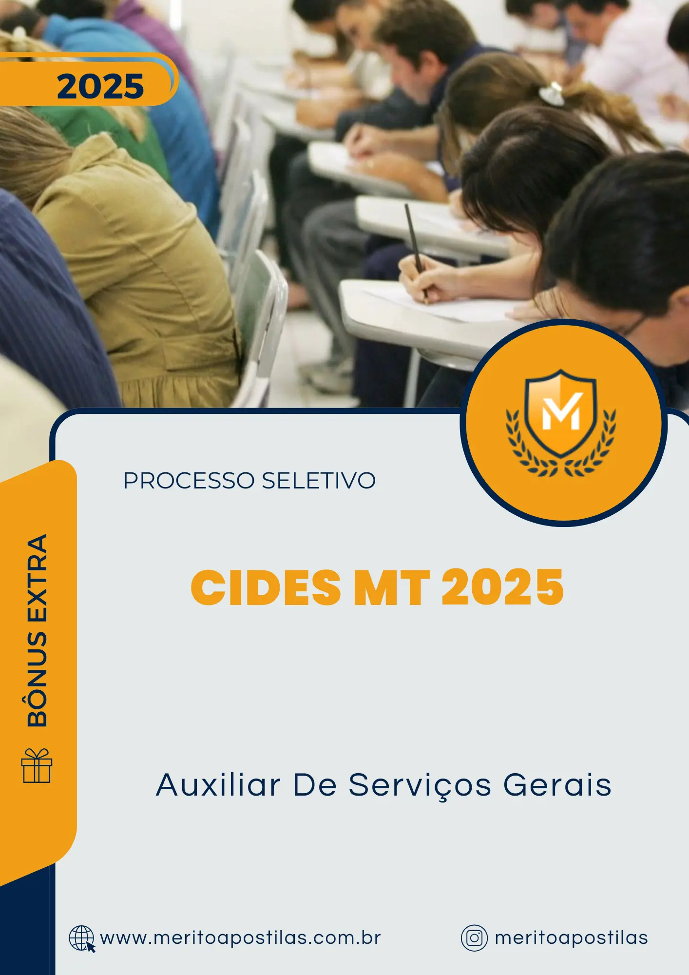 Apostila Auxiliar De Serviços Gerais Processo Seletivo CIDES MT 2025