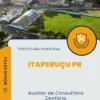 Apostila Auxiliar de Consultório Dentário Prefeitura de Itaperuçu PR 2025