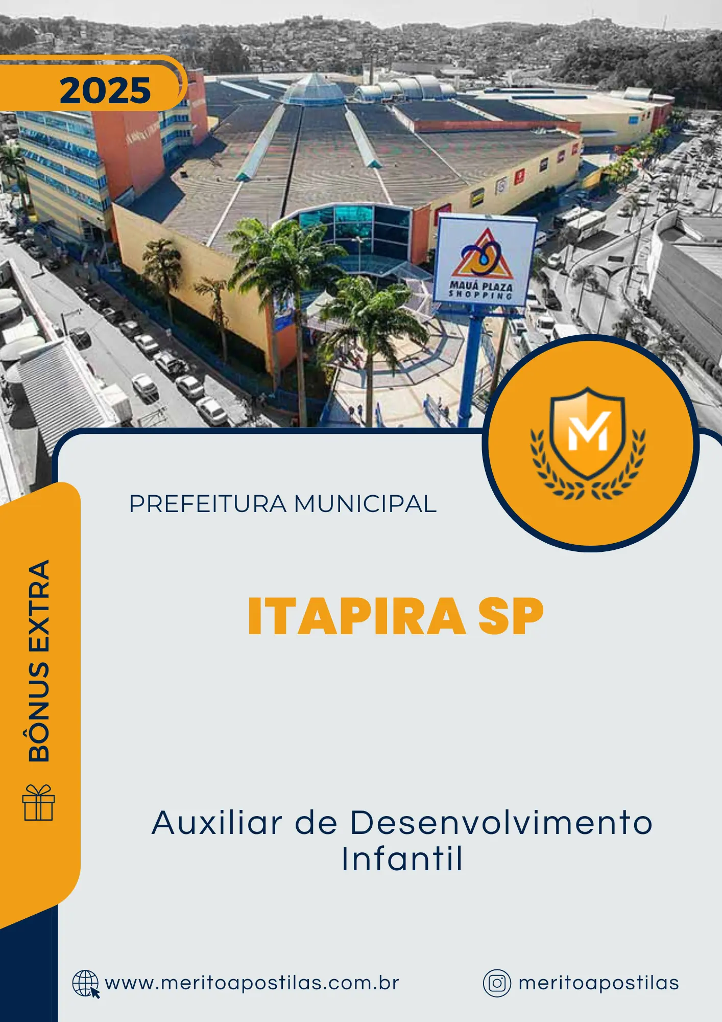 Apostila Auxiliar de Desenvolvimento Infantil Prefeitura de Mauá SP 2025