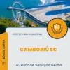 Apostila Auxiliar de Serviços Gerais Prefeitura de Camboriú SC 2025