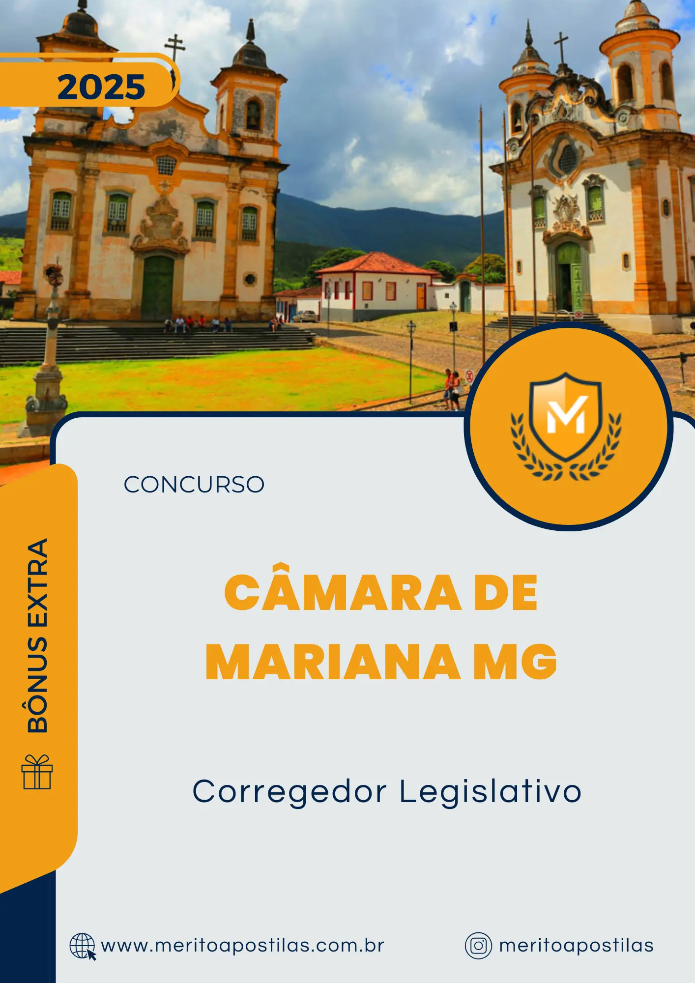 Apostila Corregedor Legislativo Concurso Câmara de Mariana MG 2025