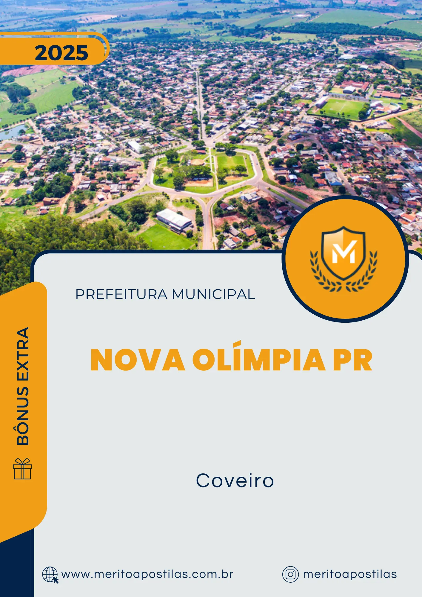 Apostila Coveiro Prefeitura de Nova Olímpia PR 2025