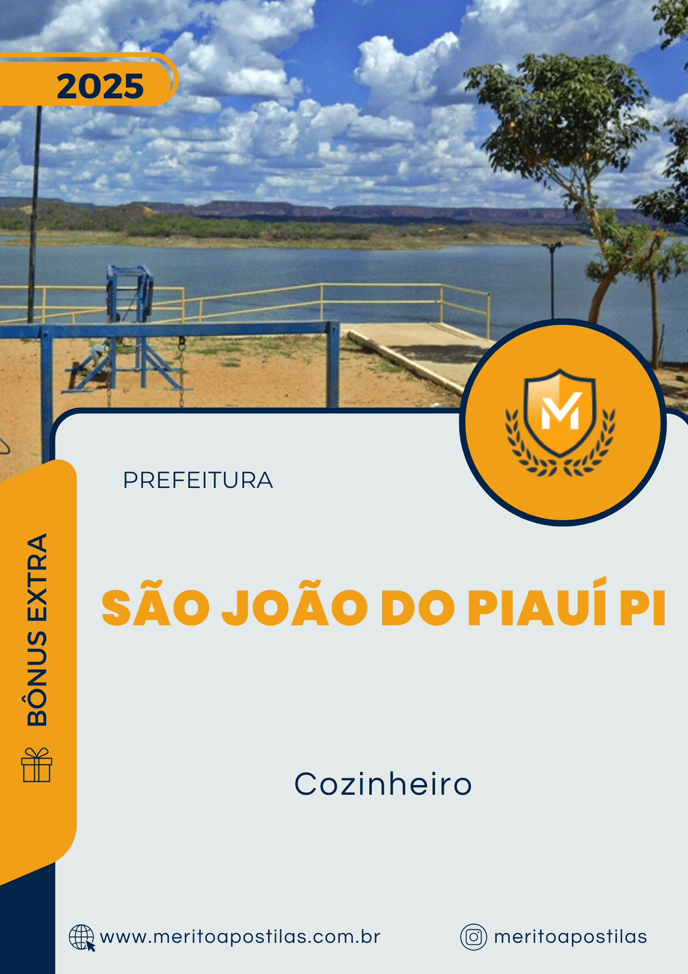 Apostila Cozinheiro Prefeitura de São João do Piauí PI 2025