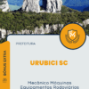Apostila Mecânico Máquinas Equipamentos Rodoviários Prefeitura de Urubici SC 2025