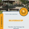 Apostila Monitor De Transporte Escolar Prefeitura de Silveiras SP 2025