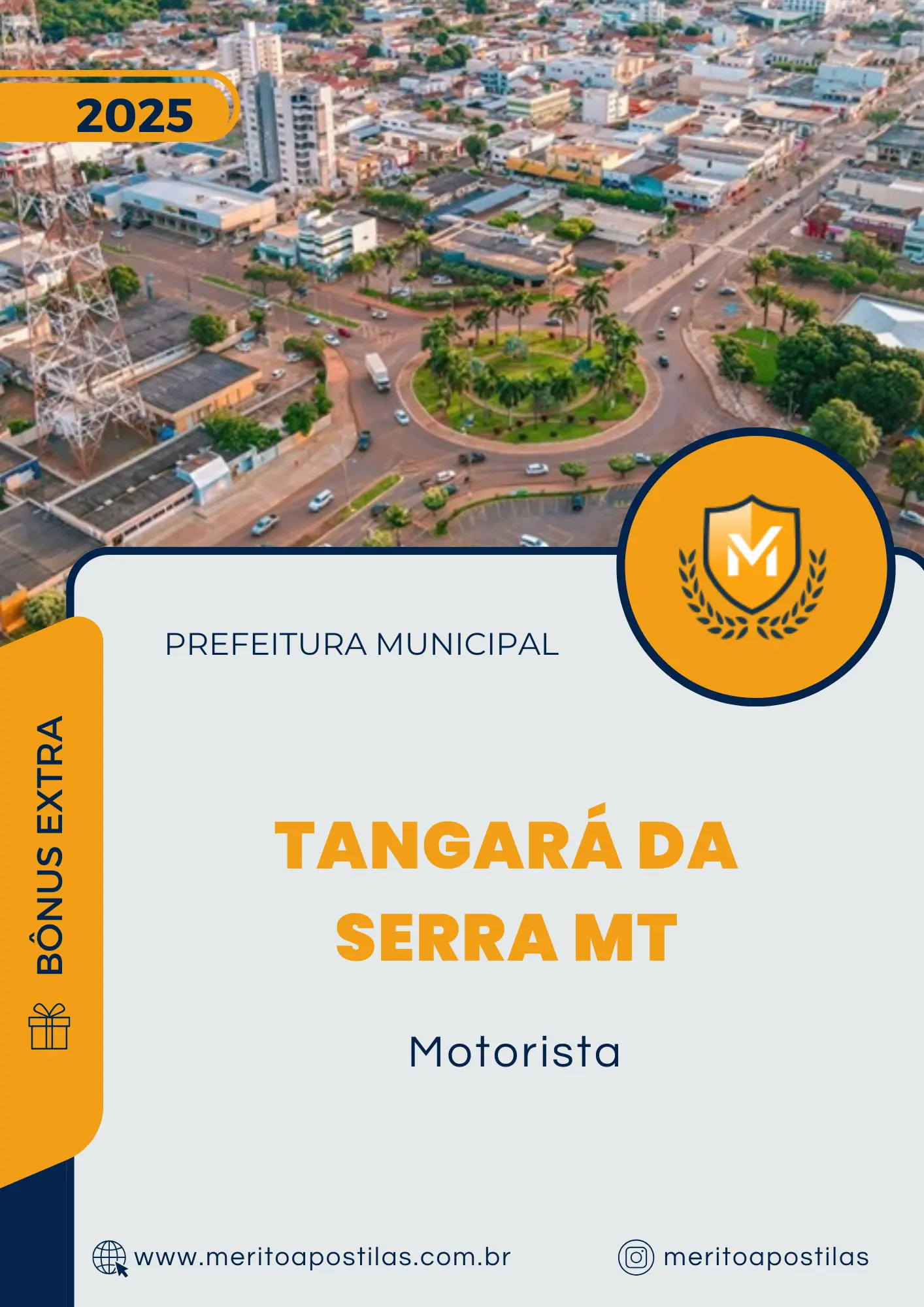 Apostila Motorista Prefeitura de Tangará da Serra MT 2025